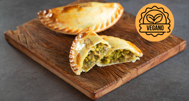 alho-poró com shimeji