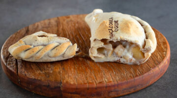 maçã e canela com creme